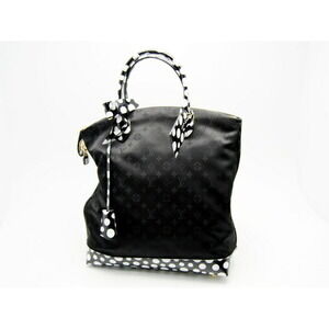 Louis Vuitton Monogram Nylon Dot Infinity Lockit Noir Black